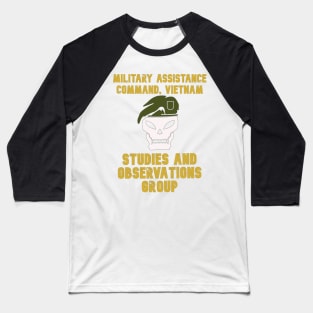 Special Operations Unit MACV SOG Baseball T-Shirt